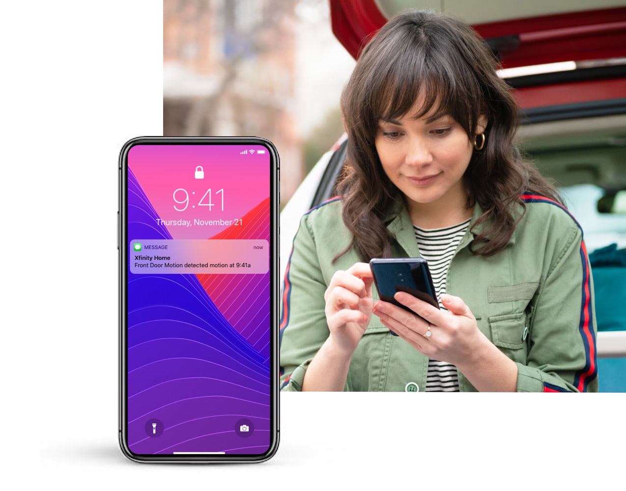 Girl on phone 
